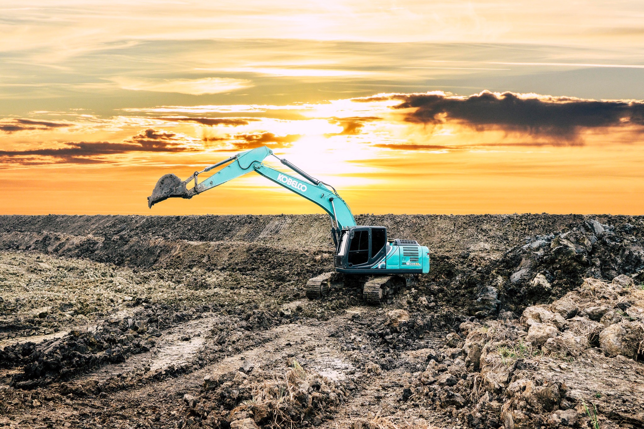 Kobelco excavator